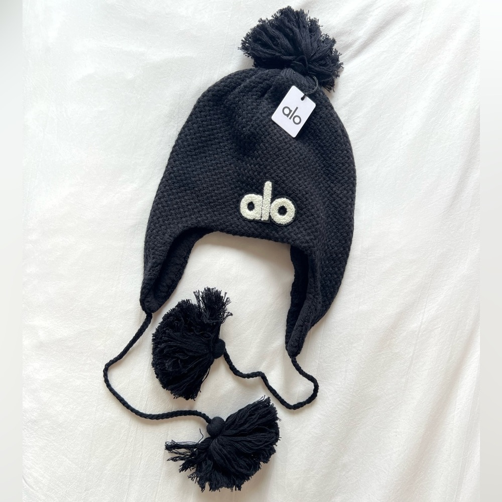 ALO Cool Skies Earflap Beanie